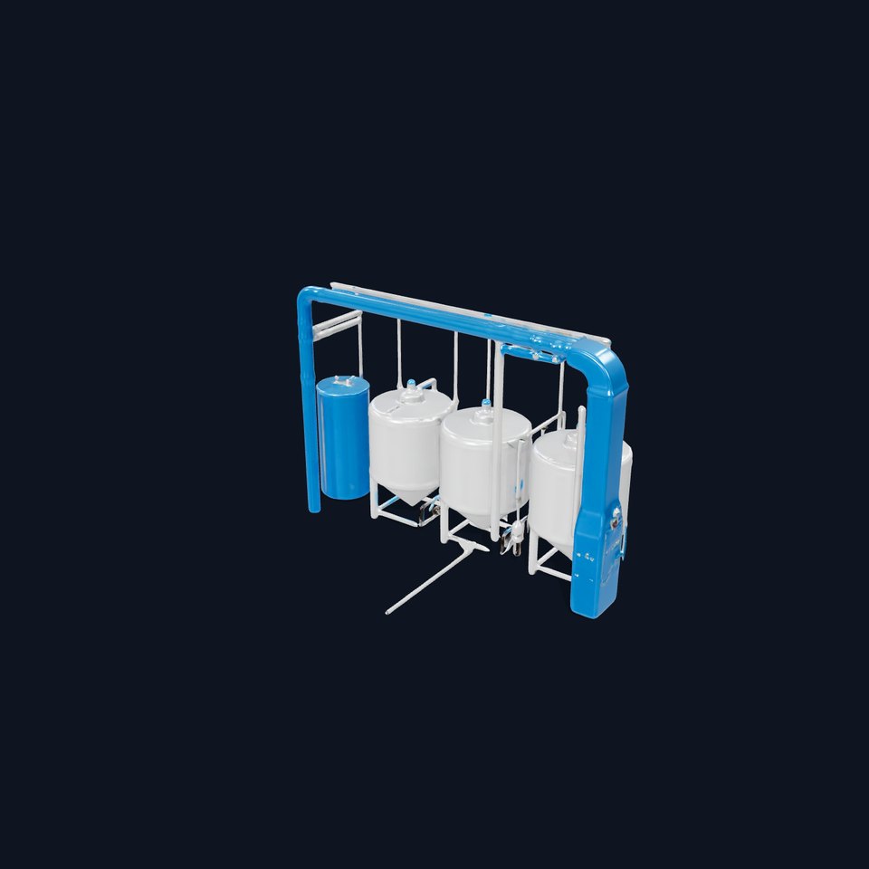 Stainless Steel Brewery Tanks model pack